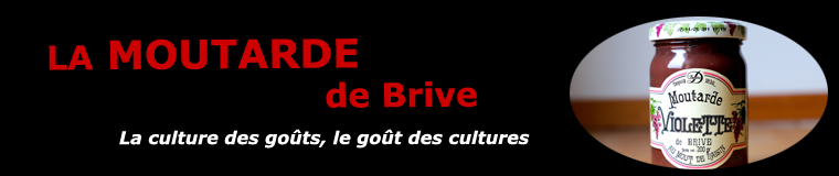 La moutarde viollette de Brive